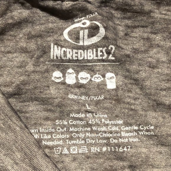 Brand New Women's Disney Incredibles 2 Muscle Tank Top - Picture 4 of 6